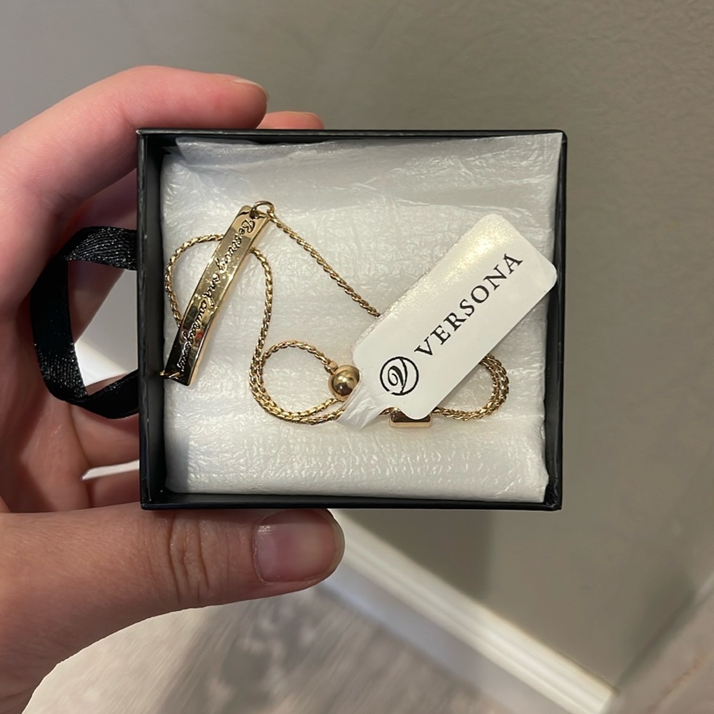 Versona Brand Jewelry, Gold Bracelet, Christian Gifts